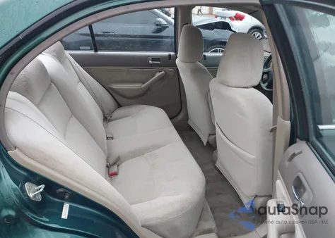 2002 Honda Civic Ex z USA, uszkodzony, nr VIN 1HGES26772L006655